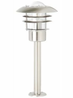 Angebote ✔️ Außenbeleuchtung Brilliant Außensockelleuchte 50cm Terrence ⌀ 22 Cm In Edelstahl Günstig Kaufen 🛒