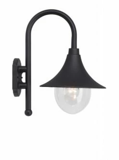 Blitzangebot ✔️ Außenbeleuchtung Brilliant Außenwandleuchte Berna ⌀ 26 Cm In Schwarz Günstig Kaufen 🔔