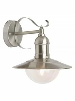 Großhandel 👍 Außenbeleuchtung Brilliant Außenwandleuchte, Hängend Arto 27x24x28 Cm In Edelstahl Günstig Kaufen ⭐