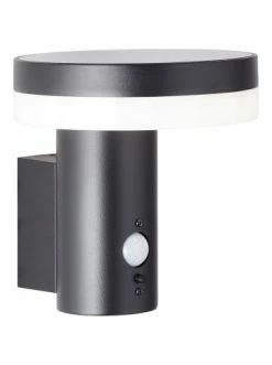 Top 10 🔥 Außenbeleuchtung Brilliant Außenwandleuchte Rund Mit Bewegungsmelder Maylam 16,2x15,5x17,7 Cm In Schwarz Günstig Kaufen ✔️