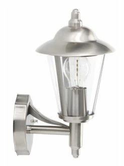 Budget 🌟 Außenbeleuchtung Brilliant Außenwandleuchte, Stehend Neil 32x21x21 Cm In Edelstahl Günstig Kaufen 🤩