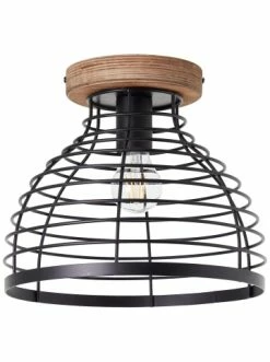 Blitzangebot ❤️ Decken- & Hängeleuchten Brilliant Deckenleuche 30cm Avia ⌀ 30 Cm In Schwarz/holz Günstig Kaufen 🔔 -brilliant Verkäufe brilliant deckenleuche 30cm avia 30 cm in schwarz holz 2