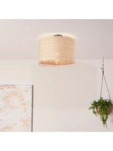 Auslauf 🔥 Decken- & Hängeleuchten Brilliant Deckenleuchte 29cm Raffy ⌀ 36,5 Cm In Natur/schwarz Günstig Kaufen 👍 2 Auslauf 🔥 Decken- & Hängeleuchten Brilliant Deckenleuchte 29cm Raffy ⌀ 36,5 Cm In Natur/schwarz Günstig Kaufen 👍 – Bild 2