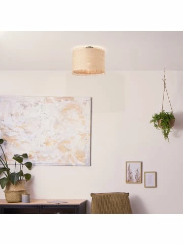 Auslauf 🔥 Decken- & Hängeleuchten Brilliant Deckenleuchte 29cm Raffy ⌀ 36,5 Cm In Natur/schwarz Günstig Kaufen 👍 3 Auslauf 🔥 Decken- & Hängeleuchten Brilliant Deckenleuchte 29cm Raffy ⌀ 36,5 Cm In Natur/schwarz Günstig Kaufen 👍 – Bild 3