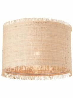 Auslauf 🔥 Decken- & Hängeleuchten Brilliant Deckenleuchte 29cm Raffy ⌀ 36,5 Cm In Natur/schwarz Günstig Kaufen 👍