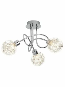 Beste Bewertungen von 🤩 Decken- & Hängeleuchten Brilliant Deckenleuchte, 3-flammig Joya ⌀ 43 Cm In Chrom Günstig Kaufen 🤩