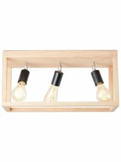 Billig 😀 Decken- & Hängeleuchten Brilliant Deckenleuchte, 3-flammig Nerea 25x52x20 Cm In Eiche Geölt Günstig Kaufen ✨ -brilliant Verkäufe brilliant deckenleuchte 3 flammig nerea 25x52x20 cm in eiche geolt 3