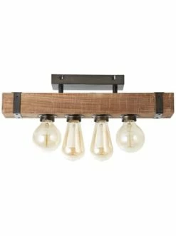 Bestes Angebot ⭐ Decken- & Hängeleuchten Brilliant Deckenleuchte, 4-flammig Woodhill 12x46x8,5 Cm In Antik/schwarz Günstig Kaufen 🥰 -brilliant Verkäufe brilliant deckenleuchte 4 flammig woodhill 12x46x8 5 cm in antik schwarz 5