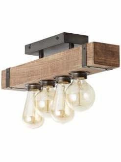 Bestes Angebot ⭐ Decken- & Hängeleuchten Brilliant Deckenleuchte, 4-flammig Woodhill 12x46x8,5 Cm In Antik/schwarz Günstig Kaufen 🥰 -brilliant Verkäufe brilliant deckenleuchte 4 flammig woodhill 12x46x8 5 cm in antik schwarz 7