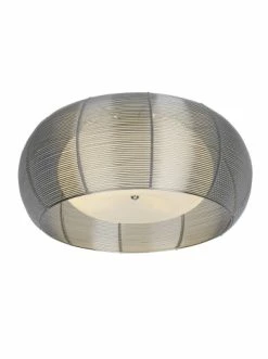 Besorgen 🎁 Decken- & Hängeleuchten Brilliant Deckenleuchte 50cm Relax ⌀ 50 Cm In Chrom/weiß Günstig Kaufen 😍