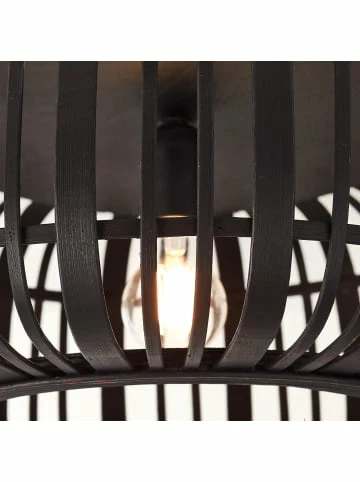 Budget 🛒 Decken- & Hängeleuchten Brilliant Deckenleuchte 51cm Woodrow ⌀ 51 Cm In Holz Dunkel/schwarz Günstig Kaufen 🤩 3 Budget 🛒 Decken- & Hängeleuchten Brilliant Deckenleuchte 51cm Woodrow ⌀ 51 Cm In Holz Dunkel/schwarz Günstig Kaufen 🤩 – Bild 3