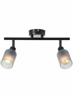 Rabatt 💯 Decken- & Hängeleuchten Brilliant Deckenleuchte "Loralie" In Schwarz - (B)39,5 X (H)18 X (T)8 Cm Günstig Kaufen ❤️