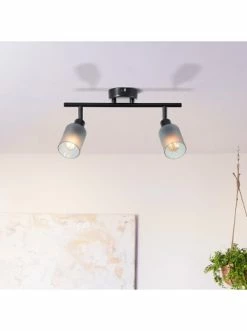 Rabatt 💯 Decken- & Hängeleuchten Brilliant Deckenleuchte "Loralie" In Schwarz - (B)39,5 X (H)18 X (T)8 Cm Günstig Kaufen ❤️ -brilliant Verkäufe brilliant deckenleuchte loralie in schwarz b 39 5 x h 18 x t 8 cm 4