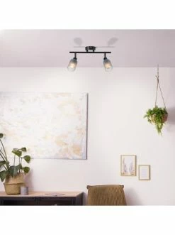 Rabatt 💯 Decken- & Hängeleuchten Brilliant Deckenleuchte "Loralie" In Schwarz - (B)39,5 X (H)18 X (T)8 Cm Günstig Kaufen ❤️ -brilliant Verkäufe brilliant deckenleuchte loralie in schwarz b 39 5 x h 18 x t 8 cm 5