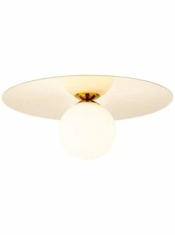 Coupon 🛒 Wandleuchten Brilliant Deckenleuchte Zon ⌀ 30 Cm In Gold Günstig Kaufen 👏