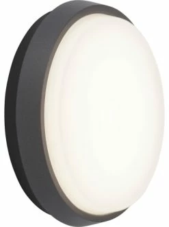 Rabatt 😉 Außenbeleuchtung Brilliant LED-Außenleuchte "Letan" In Anthrazit - Ø 17,5 Cm Günstig Kaufen ⭐