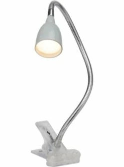 Auslauf ✨ Leuchtmittel Brilliant LED Klemmleuchte Anthony, Grau Günstig Kaufen 👍