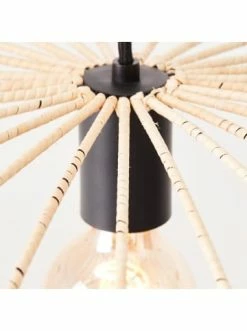 Rabatt 🔥 Decken- & Hängeleuchten Brilliant Pendelleuchte, 1-flammig Malty ⌀ 60 Cm In Schwarz/natur Günstig Kaufen 👍 -brilliant Verkäufe brilliant pendelleuchte 1 flammig malty 60 cm in schwarz natur 2