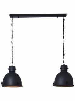 Angebote 🔥 Decken- & Hängeleuchten Brilliant Pendelleuchte, 2-flammig Kiki 121x113x35 Cm In Schwarz Korund Günstig Kaufen 🎁 -brilliant Verkäufe brilliant pendelleuchte 2 flammig kiki 121x113x35 cm in schwarz korund 3