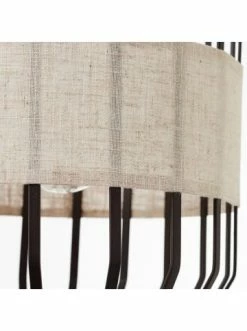 Aktion 🎉 Decken- & Hängeleuchten Brilliant Pendelleuchte 23cm Slope ⌀ 23 Cm In Schwarz/natur Günstig Kaufen 🥰 -brilliant Verkäufe brilliant pendelleuchte 23cm slope 23 cm in schwarz natur 3