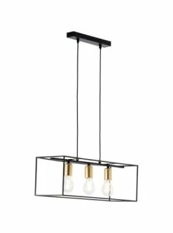 Großhandel 🌟 Decken- & Hängeleuchten Brilliant Pendelleuchte, 3-flammig Arica 85,5x60x20 Cm In Schwarz/messing Günstig Kaufen ✔️ -brilliant Verkäufe brilliant pendelleuchte 3 flammig arica 85 5x60x20 cm in schwarz messing 4