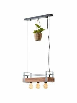 Blitzangebot ❤️ Decken- & Hängeleuchten Brilliant Pendelleuchte, 3-flammig Bankwood 106,5x50x16 Cm In Schwarz Stahl/holz Günstig Kaufen 😀 -brilliant Verkäufe brilliant pendelleuchte 3 flammig bankwood 106 5x50x16 cm in schwarz stahl holz 3