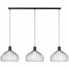 Blitzangebot 🔔 Decken- & Hängeleuchten Brilliant Pendelleuchte, 3-flammig Blacky 148x127x34 Cm In Schwarz Matt Günstig Kaufen ⌛