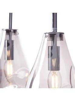 Großhandel ⌛ Decken- & Hängeleuchten Brilliant Pendelleuchte, 3-flammig Drops 127x61x16 Cm In Rauchglas/chrom Günstig Kaufen 😀 -brilliant Verkäufe brilliant pendelleuchte 3 flammig drops 127x61x16 cm in rauchglas chrom 4