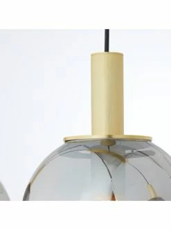 Bester Verkauf ❤️ Decken- & Hängeleuchten Brilliant Pendelleuchte, 3-flammig Gould 150x22x82 Cm In Gold/rauchglas Günstig Kaufen ✨ -brilliant Verkäufe brilliant pendelleuchte 3 flammig gould 150x22x82 cm in gold rauchglas 2