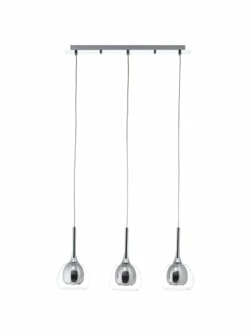 Auslauf 🛒 Decken- & Hängeleuchten Brilliant Pendelleuchte, 3-flammig Hadan 120x66x16 Cm In Rauch/transparent/chrome Günstig Kaufen 🥰 2 Auslauf 🛒 Decken- & Hängeleuchten Brilliant Pendelleuchte, 3-flammig Hadan 120x66x16 Cm In Rauch/transparent/chrome Günstig Kaufen 🥰 – Bild 2
