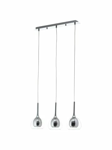 Auslauf 🛒 Decken- & Hängeleuchten Brilliant Pendelleuchte, 3-flammig Hadan 120x66x16 Cm In Rauch/transparent/chrome Günstig Kaufen 🥰 4 Auslauf 🛒 Decken- & Hängeleuchten Brilliant Pendelleuchte, 3-flammig Hadan 120x66x16 Cm In Rauch/transparent/chrome Günstig Kaufen 🥰 – Bild 4