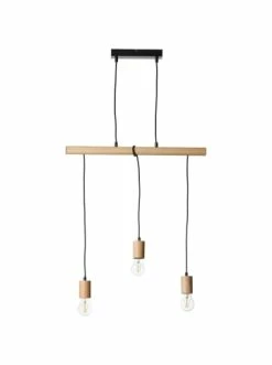 Blitzangebot 🤩 Decken- & Hängeleuchten Brilliant Pendelleuchte, 3-flammig Jenji 103x65x5 Cm In Holz Hell/schwarz Günstig Kaufen 👍 -brilliant Verkäufe brilliant pendelleuchte 3 flammig jenji 103x65x5 cm in holz hell schwarz 3