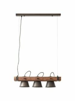 Budget ✔️ Decken- & Hängeleuchten Brilliant Pendelleuchte, 3-flammig Plow 115x70x20 Cm In Schwarz Stahl/holz Günstig Kaufen 🌟 -brilliant Verkäufe brilliant pendelleuchte 3 flammig plow 115x70x20 cm in schwarz stahl holz 1