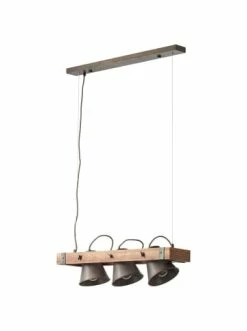 Budget ✔️ Decken- & Hängeleuchten Brilliant Pendelleuchte, 3-flammig Plow 115x70x20 Cm In Schwarz Stahl/holz Günstig Kaufen 🌟 -brilliant Verkäufe brilliant pendelleuchte 3 flammig plow 115x70x20 cm in schwarz stahl holz 3