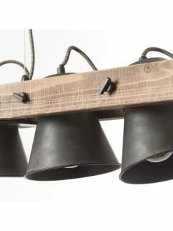 Budget ✔️ Decken- & Hängeleuchten Brilliant Pendelleuchte, 3-flammig Plow 115x70x20 Cm In Schwarz Stahl/holz Günstig Kaufen 🌟 -brilliant Verkäufe brilliant pendelleuchte 3 flammig plow 115x70x20 cm in schwarz stahl holz 8