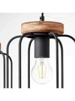 Bestes Angebot 🛒 Decken- & Hängeleuchten Brilliant Pendelleuchte, 3-flammig (Reihe) Tosh 130x100x20 Cm In Antik Holz/schwarz Korund Günstig Kaufen 🧨 -brilliant Verkäufe brilliant pendelleuchte 3 flammig reihe tosh 130x100x20 cm in antik holz schwarz korund 3