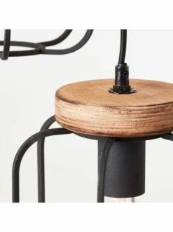 Am billigsten 🌟 Decken- & Hängeleuchten Brilliant Pendelleuchte, 3-flammig (Rondell) Tosh ⌀ 42 Cm In Antik Holz/schwarz Korund Günstig Kaufen ⌛ -brilliant Verkäufe brilliant pendelleuchte 3 flammig rondell tosh 42 cm in antik holz schwarz korund 2