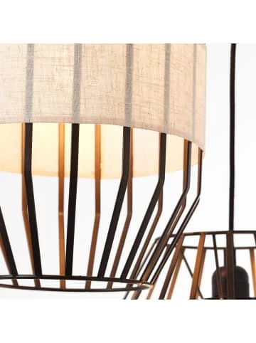 Am billigsten 🌟 Decken- & Hängeleuchten Brilliant Pendelleuchte, 3-flammig Slope ⌀ 43 Cm In Schwarz/natur Günstig Kaufen ✔️ 3 Am billigsten 🌟 Decken- & Hängeleuchten Brilliant Pendelleuchte, 3-flammig Slope ⌀ 43 Cm In Schwarz/natur Günstig Kaufen ✔️ – Bild 3