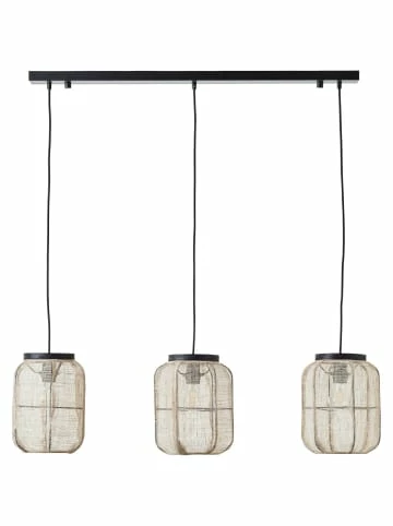 Schlussverkauf ❤️ Decken- & Hängeleuchten Brilliant Pendelleuchte, 3-flammig Tannah 123x100x22 Cm In Schwarz/natur Günstig Kaufen 🔔 2 Schlussverkauf ❤️ Decken- & Hängeleuchten Brilliant Pendelleuchte, 3-flammig Tannah 123x100x22 Cm In Schwarz/natur Günstig Kaufen 🔔 – Bild 2