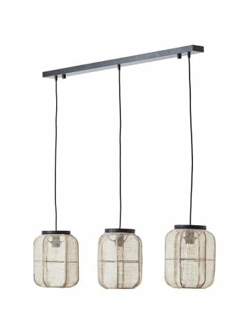 Schlussverkauf ❤️ Decken- & Hängeleuchten Brilliant Pendelleuchte, 3-flammig Tannah 123x100x22 Cm In Schwarz/natur Günstig Kaufen 🔔 5 Schlussverkauf ❤️ Decken- & Hängeleuchten Brilliant Pendelleuchte, 3-flammig Tannah 123x100x22 Cm In Schwarz/natur Günstig Kaufen 🔔 – Bild 5