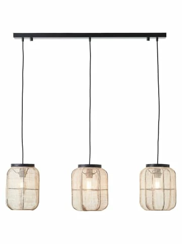 Schlussverkauf ❤️ Decken- & Hängeleuchten Brilliant Pendelleuchte, 3-flammig Tannah 123x100x22 Cm In Schwarz/natur Günstig Kaufen 🔔 1 Schlussverkauf ❤️ Decken- & Hängeleuchten Brilliant Pendelleuchte, 3-flammig Tannah 123x100x22 Cm In Schwarz/natur Günstig Kaufen 🔔