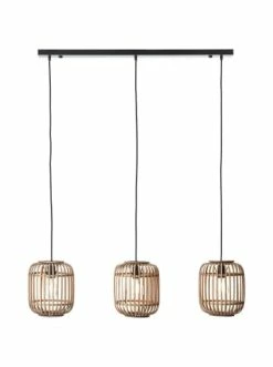 Top 10 🔥 Decken- & Hängeleuchten Brilliant Pendelleuchte, 3-flammig Woodrow 125x105x21,5 Cm In Hellbraun Günstig Kaufen ❤️