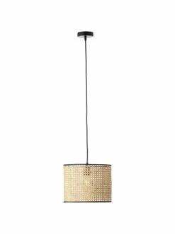 Budget 🌟 Decken- & Hängeleuchten Brilliant Pendelleuchte 30cm Wiley ⌀ 30 Cm In Rattan Günstig Kaufen 🔔