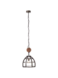 Blitzangebot 🛒 Decken- & Hängeleuchten Brilliant Pendelleuchte 34cm Matrix ⌀ 34 Cm In Schwarz Antik Günstig Kaufen 🤩