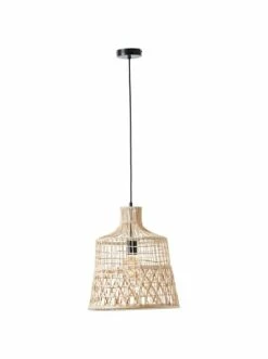 Coupon 👏 Decken- & Hängeleuchten Brilliant Pendelleuchte 35cm Newbury ⌀ 36,5 Cm In Rattan Günstig Kaufen 🤩