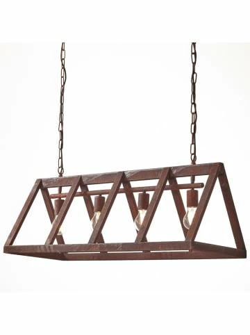 Aktion ⭐ Decken- & Hängeleuchten Brilliant Pendelleuchte, 4-flammig Matrix 127x95x35,5 Cm In Rostfarbend Günstig Kaufen 👏 6 Aktion ⭐ Decken- & Hängeleuchten Brilliant Pendelleuchte, 4-flammig Matrix 127x95x35,5 Cm In Rostfarbend Günstig Kaufen 👏 – Bild 6