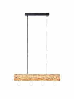 Bester Verkauf 🔥 Decken- & Hängeleuchten Brilliant Pendelleuchte, 4-flammig Trabo 105x70x10 Cm In Kiefer Gebeizt Günstig Kaufen 🤩