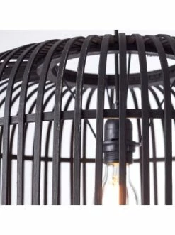 Schlussverkauf ⭐ Decken- & Hängeleuchten Brilliant Pendelleuchte 45cm Woodrow ⌀ 45 Cm In Holz Dunkel/schwarz Günstig Kaufen 👏 -brilliant Verkäufe brilliant pendelleuchte 45cm woodrow 45 cm in holz dunkel schwarz 2