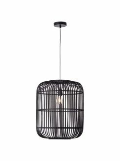 Schlussverkauf ⭐ Decken- & Hängeleuchten Brilliant Pendelleuchte 45cm Woodrow ⌀ 45 Cm In Holz Dunkel/schwarz Günstig Kaufen 👏