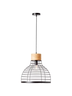 Top 10 👏 Decken- & Hängeleuchten Brilliant Pendelleuchte 47cm Avia ⌀ 47 Cm In Schwarz/holz Günstig Kaufen 😉